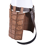 PU Leather Armour, Retro Style Viking for Men Boys Stage Show Cosplay, Peru, 420x250x1~4mm(AJEW-WH2048-622)