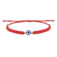 Evil Eye Bracelet Bracelet Blue Eye Palm Weaving Rope Bracelet Adjustable Friendship Red Rope(SX3134-2)