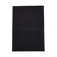 EVA Sheet Foam Paper, with Adhesive Back, Rectangle, Black, 30x21x0.3cm(X-AJEW-WH0104-79C)