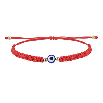 Evil Eye Bracelet Bracelet Blue Eye Palm Weaving Rope Bracelet Adjustable Friendship Red Rope