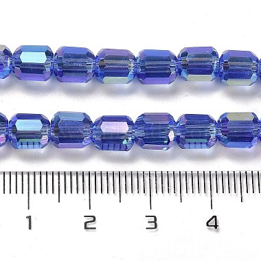 perles en verre plaquent brins(EGLA-D030-19H)-4
