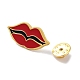 Golden Alloy Brooches(JEWB-K020-01A-G)-3