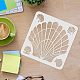 Plastic Reusable Drawing Painting Stencils Templates(DIY-WH0172-497)-3