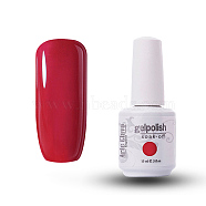 15ml Special Nail Gel, for Nail Art Stamping Print, Varnish Manicure Starter Kit, Crimson, Bottle: 34x80mm(MRMJ-P006-D035)