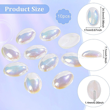 perles en plastique abs benecreat(FIND-BC0003-06)-2