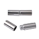 304 Stainless Steel Bayonet Clasps(STAS-P226-01F)-1