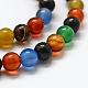Natural Agate Beads Strands(G-F417-05-14mm)-3