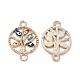 Alloy Enamel Connector Charms(FIND-H039-19RG-A)-1