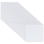Square EVA Sponge Mats, for Protective Furniture Glass, White, 250x250x3mm(AJEW-WH0661-77B)