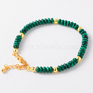 Simple Design Synthetic Malachite Beaded Bracelets for Women, (JH7309-4)