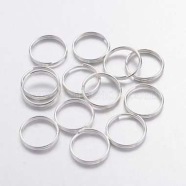 Silver Round Iron Split Rings