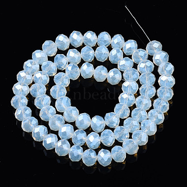 perles en verre plaquent brins(EGLA-A034-J3mm-A04)-3