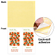craspire 45pcs 3 couleurs papier couché autocollants autocollants(DIY-CP0006-71B)-3