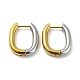 Two Tone 304 Stainless Steel Hoop Earrings(EJEW-K257-02B-GP)-1