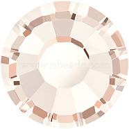 Preciosa&reg MAXIMA Crystal No Hotfix Flatback Stones, Czech Crystal, Dura Foiling, Round(438 11 615 Chaton Rose), 00520 Light Gold Quartz, SS16(3.8~4mm)(Y-PRC-NSS16-00520)