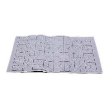 Reusable Water Writing Cloth, for Practicing Chinese Calligraphy, Dark Gray, 330x680x0.2mm