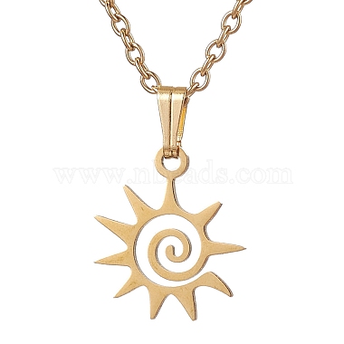 Sun 201 Stainless Steel Necklaces