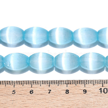 Dyed Natural Selenite Beads Strands(G-T138-232C)-4