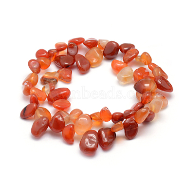 Natural Carnelian Beads Strands(G-K220-32B)-2