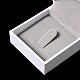 指輪用のスポンジが入った段ボール紙製のジュエリー梱包箱(CBOX-F007-01C)-2