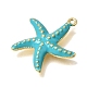 Brass Enamel Pendants(KK-K427-11D-G)-2