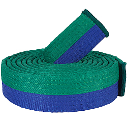 Taekwondo Belt, Martial Arts Perfomance Accessories, Green, 2800x40x5.5mm(AJEW-WH0314-341G)