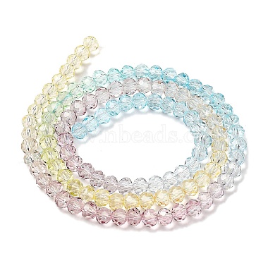 Transparent Painted Glass Beads Strands(DGLA-A034-T1mm-A15)-5