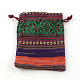 Ethnic Style Cloth Packing Pouches Drawstring Bags(ABAG-R006-10x14-01F)-1