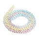 Transparent Painted Glass Beads Strands(DGLA-A034-T1mm-A15)-5