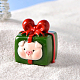 figurine de boîte-cadeau en résine sur le thème de Noël(XMAS-PW0001-091G)-1