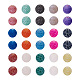 300Pcs 15 Colors Natural Crackle Agate Beads(G-TA0001-26)-2