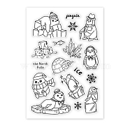 PVC Plastic Stamps, for DIY Scrapbooking, Photo Album Decorative, Cards Making, Stamp Sheets, Animal Pattern, 16x11x0.3cm(DIY-WH0167-56-56)
