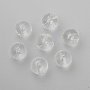 Acrylic Beads, Round, Clear, 14mm, hole: 2mm, about 314pcs/500g(PL528)