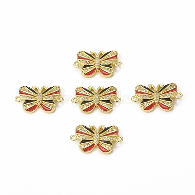 Brass Micro Pave Cubic Zirconia Connector Charms(KK-E068-VB407-4)-4