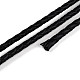 Braided Cowhide Leather Cord(NWIR-N005-01C-6mm)-3