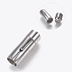304 Stainless Steel Bayonet Clasps(STAS-A035A-9P)-1