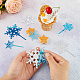 SUPERFINDINGS 8 Sets 2 Style Acrylic Mirror Cake Toppers(DIY-FH0004-90B)-3