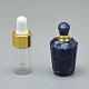 Faceted Natural Sodalite Openable Perfume Bottle Pendants(G-E556-05J)-1
