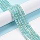 Natural Amazonite Round Beads Strands(G-A025-01A)-2