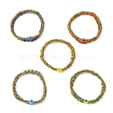 Mixed Color Resin Bracelets