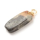 Natural Indian Agate Pendants(PALLOY-JF01582-04)-3