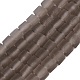 brins de perles de verre d&eacute;poli transparent(GLAA-N072-01A-A18)-1