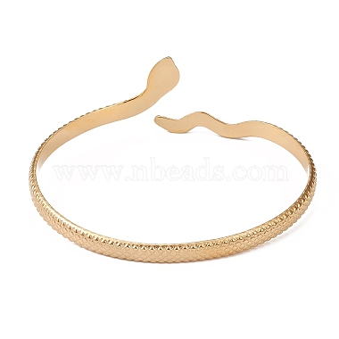 304 Stainless Steel Bangles(BJEW-P290-01G)-3