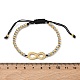 304 Edelstahl unendlich Link Armb&auml;nder(BJEW-F534-01GP-02)-5