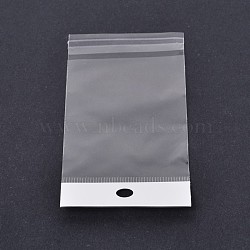 Rectangle OPP Clear Plastic Bags, Clear, 9x6cm, about 100pcs/bag(OPC-O002-6x9cm)