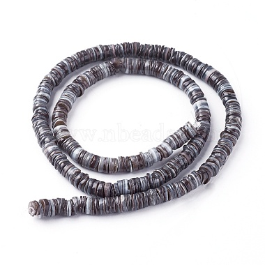 Shell Beads Strands(SSHEL-E571-49G)-2
