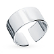 925 серебряное открытое кольцо-манжета 925 пробы(TZ6795-1)-1
