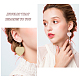 4 Pairs 4 Colors Acrylic Heart Lollipop Dangle Earrings(EJEW-FI0001-14)-3