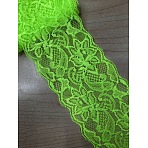 Elastic Lace Trim, Lace Ribbon For Sewing Decoration, Lime, 80mm(OCOR-WH0024-A01)
