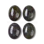 Natural Dragon Blood Cabochons, Oval, 20~20.8x15~15.5x5.8~6.5mm(G-B080-01A-21)